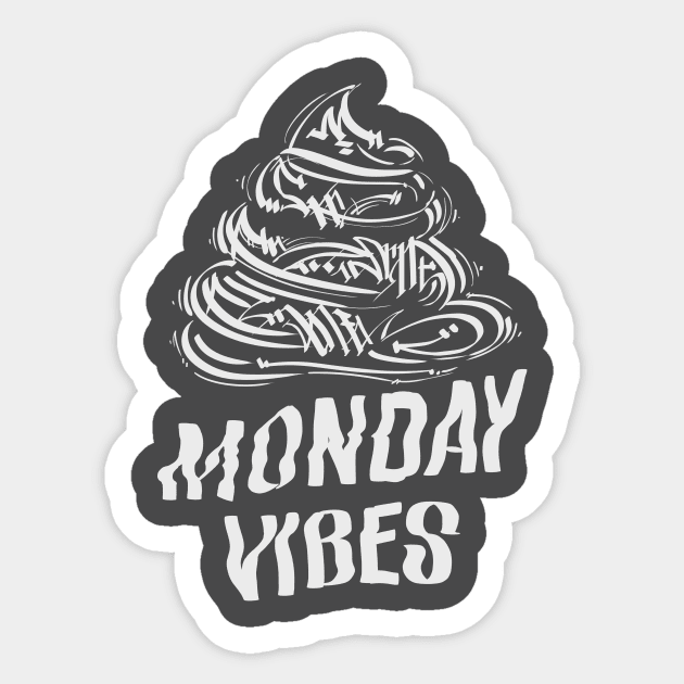 Monday Vibes Sticker by Mko_Shekhyan